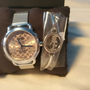 Coach Watch & Bracelet Set